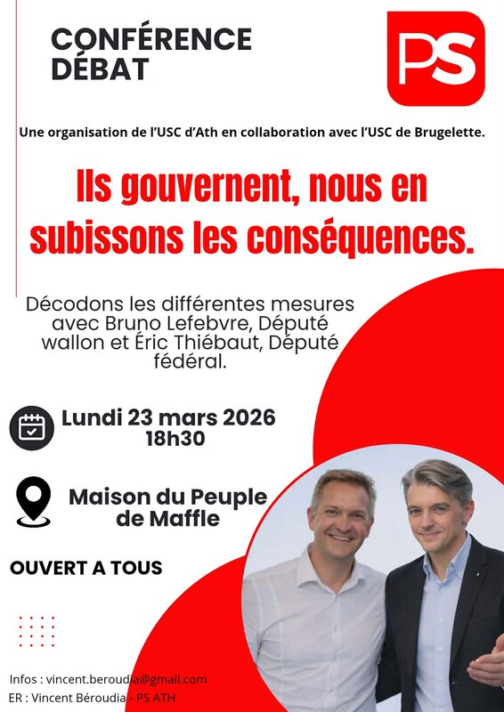 Conférences Conférence gouvernent,  nous subissons