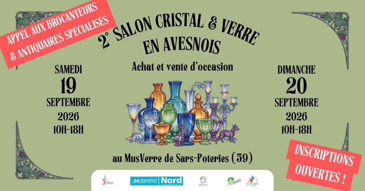  Salon Cristal Verre Avesnois