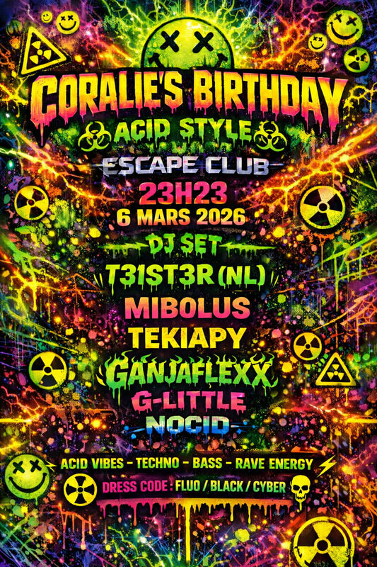 Soirées Coralie s birthday