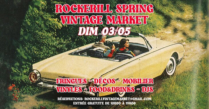 Loisirs Rockerill Spring Vintage Market
