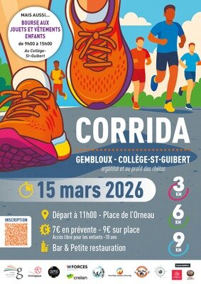 Loisirs Corrida Rhétos - Collège Saint-Guibert