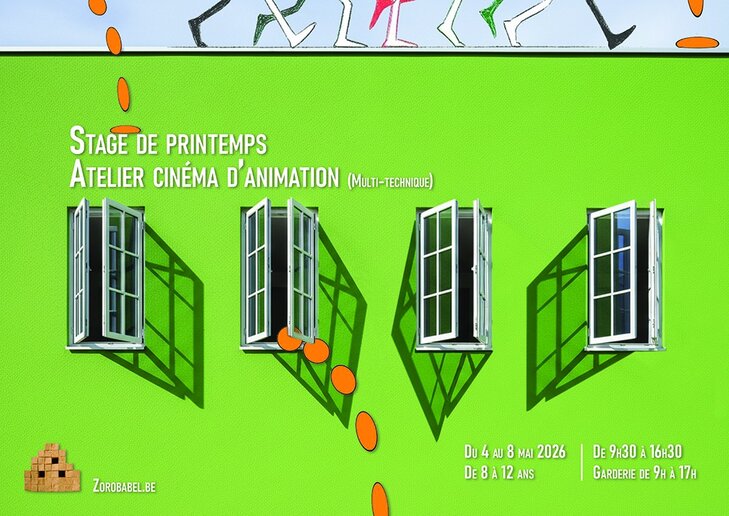 Stages,cours Stage Enfant cinéma d animation (Printemps)