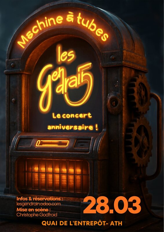 Concerts Concert Gendrain - Tubes Machine
