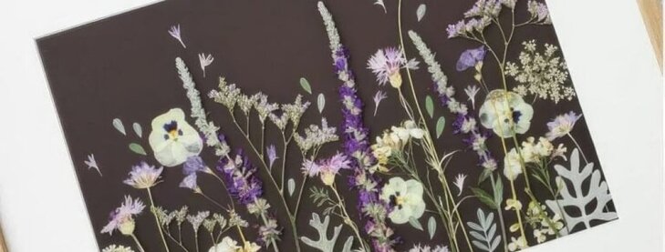 Stages,cours Mercredis  Nature créative  Cadre végétal printanier