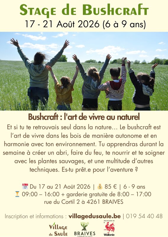 Stages,cours Stage Bushcraft : l art vivre naturel