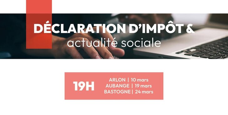 Conférences Déclaration d impôt Frontaliers Belges Luxembourg