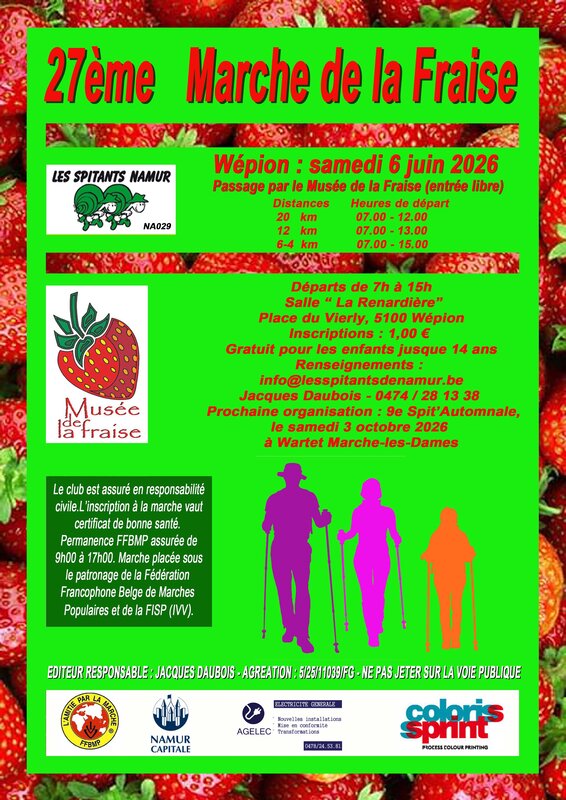 Loisirs 27e Marche la Fraise