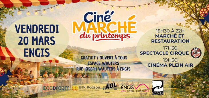 Loisirs Ciné Marché printemps