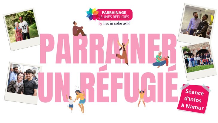 Conférences Parrainer un(e) jeune réfugié(e) avec Live Color