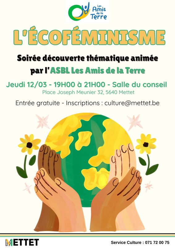 Conférences Soirée découverte thématique - L Ecoféminisme