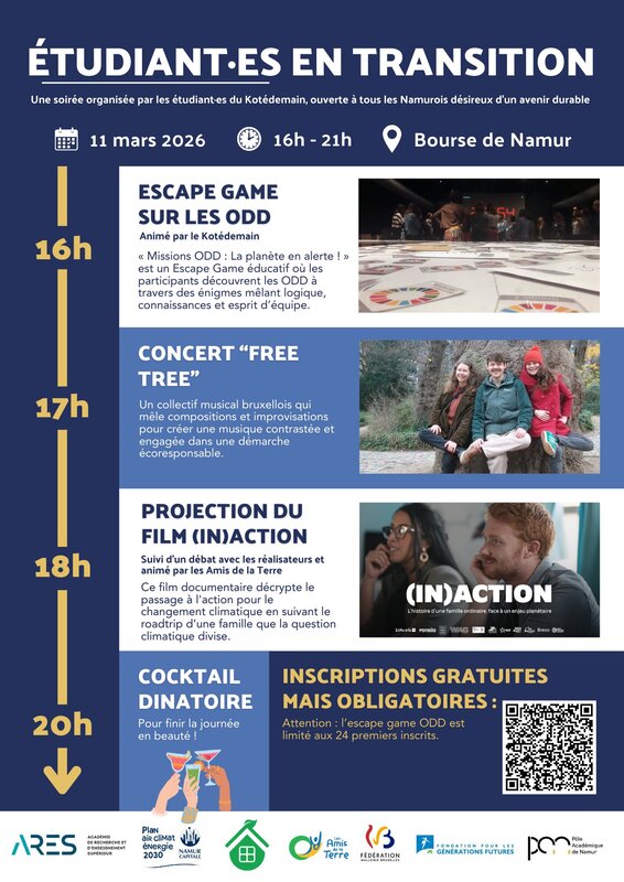 Conférences Soirée étudiants transition