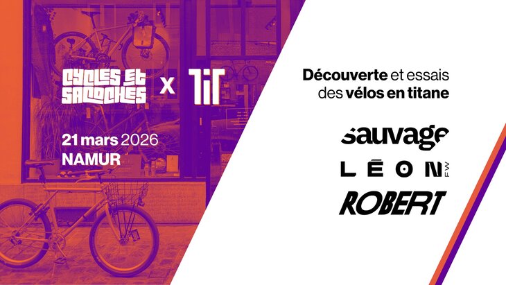 Loisirs Journée test vélo titane avec Sauvage, léon robert frameworks