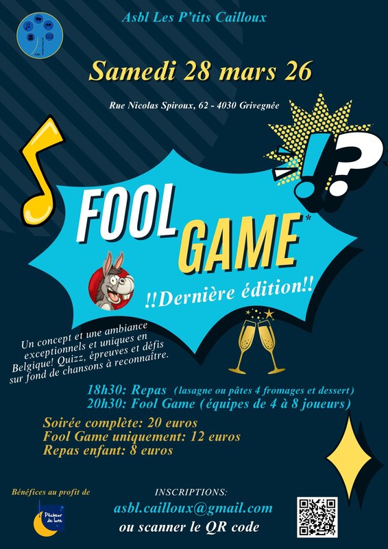 Soirées Fool Game