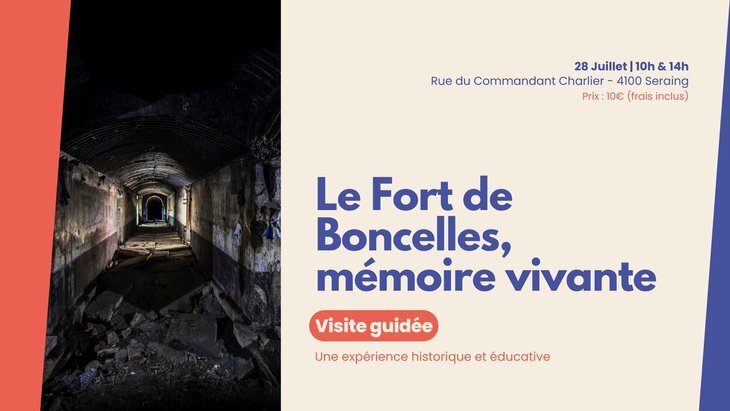 Loisirs Visite guidée Fort Boncelles