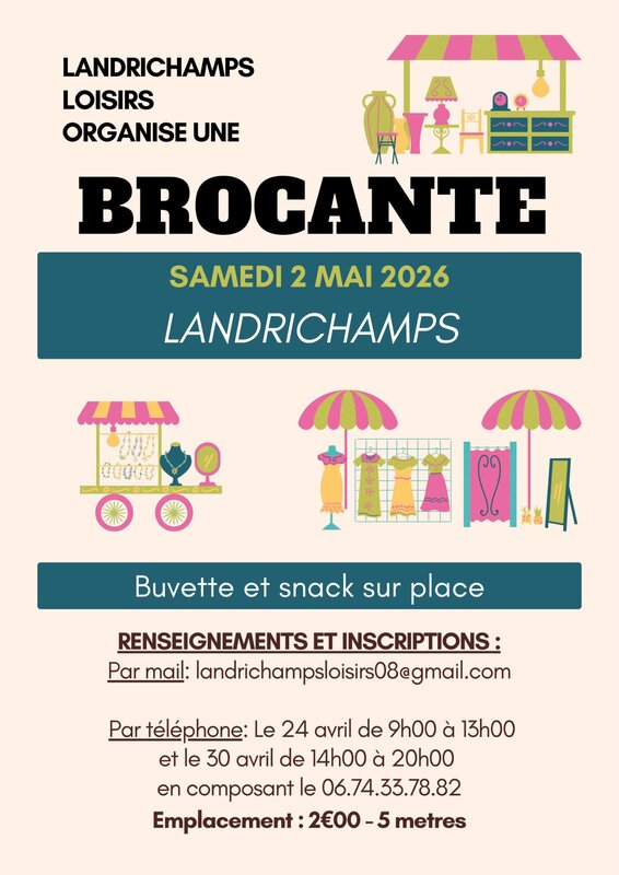  Brocante la fête printemps.