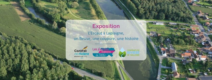 Expositions L’Escaut Laplaigne, fleuve, coupure, histoire
