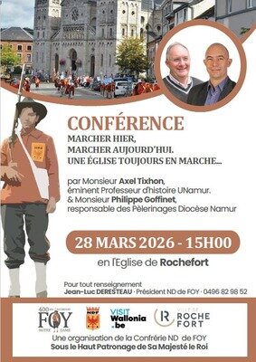 Conférences Conférence ans Pèlerinages Foy-Notre-Dame.