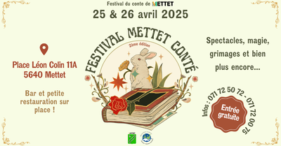 Spectacles Festival Mettet Conté 3ème édition