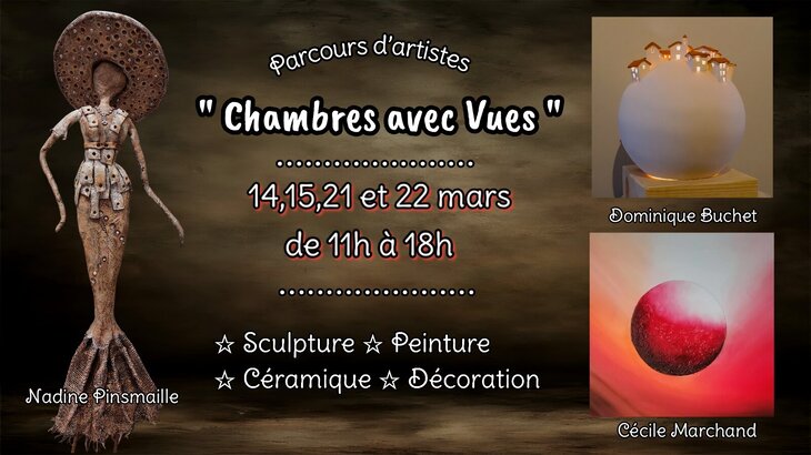 Expositions Parcours d’artistes   Chambres avec Vues  