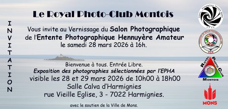 Expositions Salon photographique l Entente Photographique Hennuyère Amateur