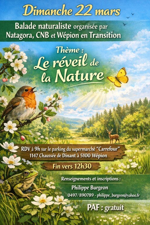 Loisirs Le réveil la Nature