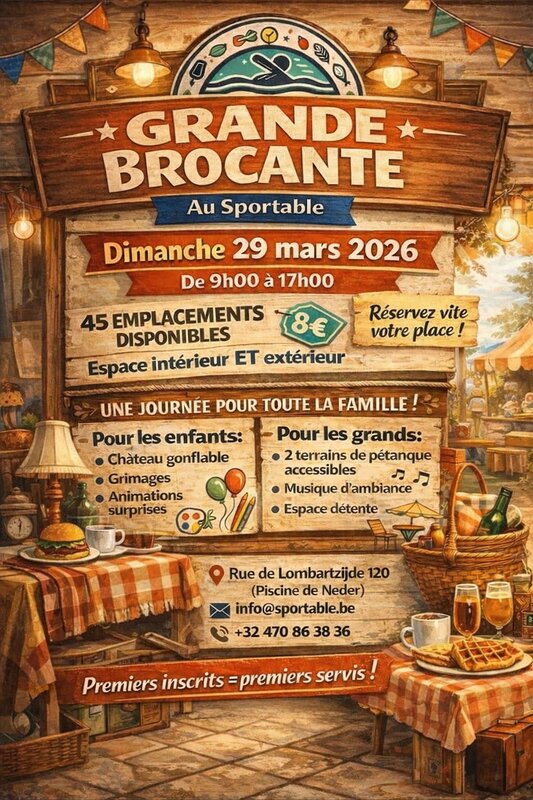  Grande brocante sportable