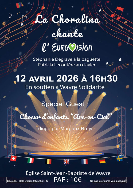 Concerts La Choralina chante l Eurovision