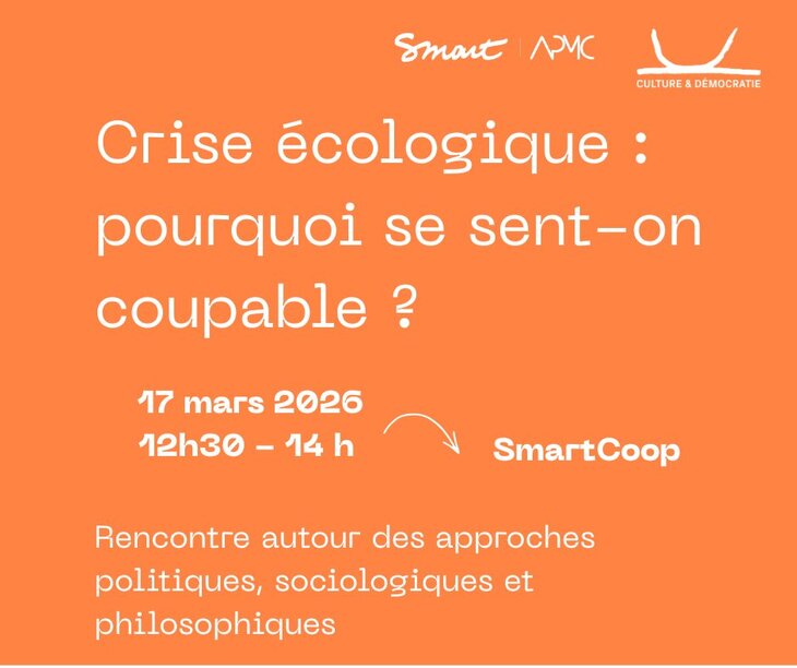Conférences Lunch & Talk   Crise écologique : pourquoi sent-on coupable ? 