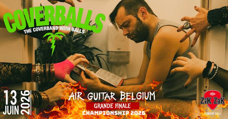 Concerts Finale Guitar Belgium + Coverballs