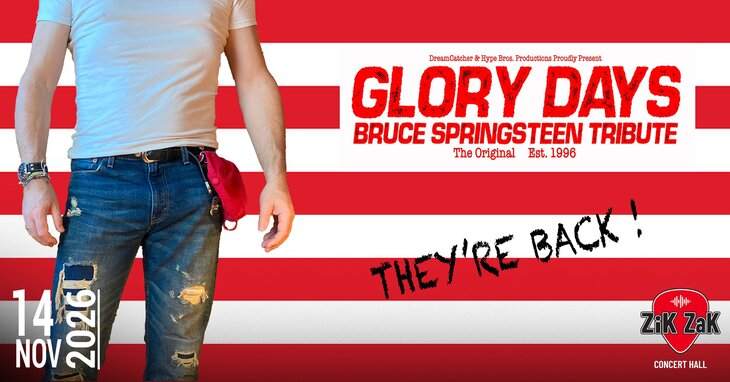 Concerts Glory Days (Bruce Springsteen Tribute) (UK)