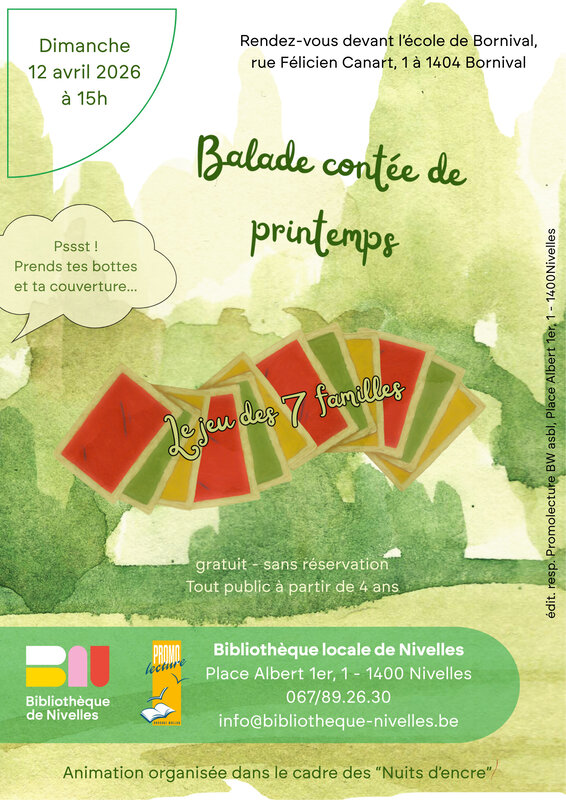 Loisirs Balade contée printemps