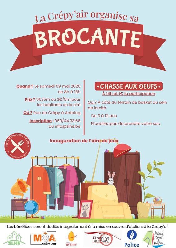  Brocante chasse œufs