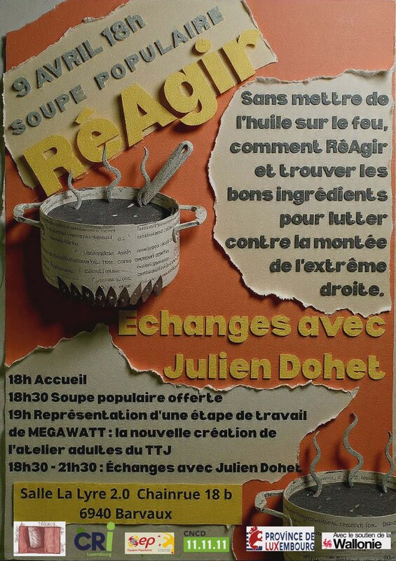 Conférences RéAgir - Echanges avec Julien Dohet