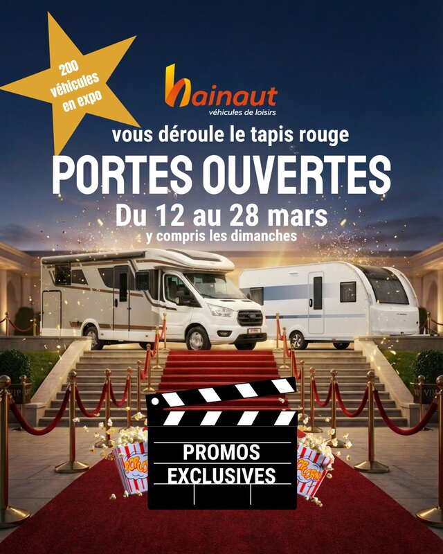 Loisirs Portes Ouvertes - Hainaut véhicules loisirs vous déroule tapis rouge