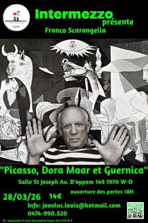 Conférences Picasso, Dora Maar Guernica, conférence théâtrale avec Scarangella
