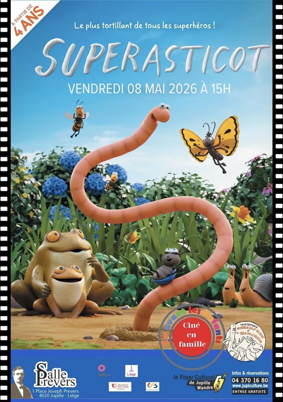 Spectacles Superasticot Ciné-club famille