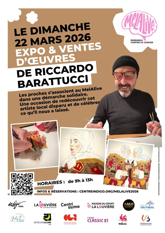 Expositions Melalive  Expo & vente œuvres Riccardo Barattucci