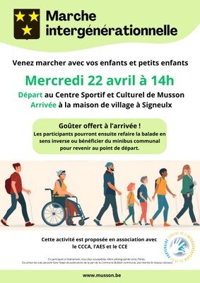 Loisirs Marche intergénérationnelle