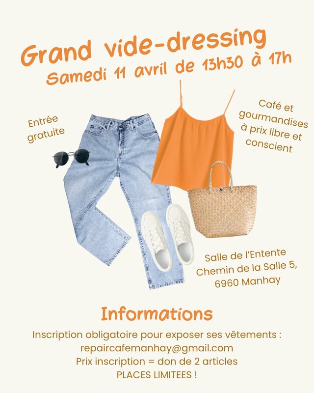 Loisirs Grand vide-dressing Manhay - 3ème édition