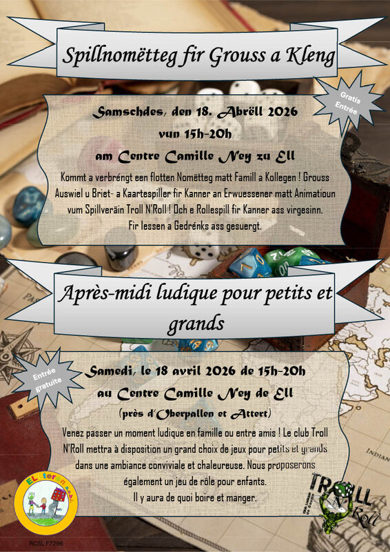 Loisirs Après-midi ludique pour petits grands