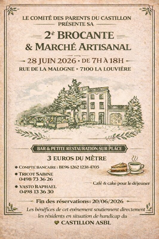  Grande Brocante Marché Artisanal Profit Castillon