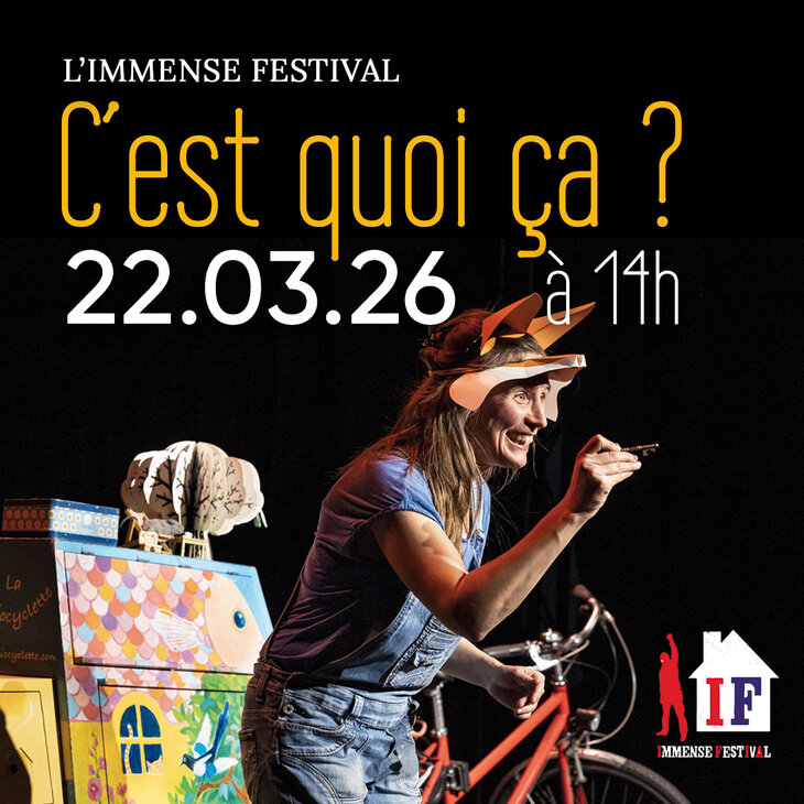 Spectacles C est quoi ? - Dans cadre L Immense Festival