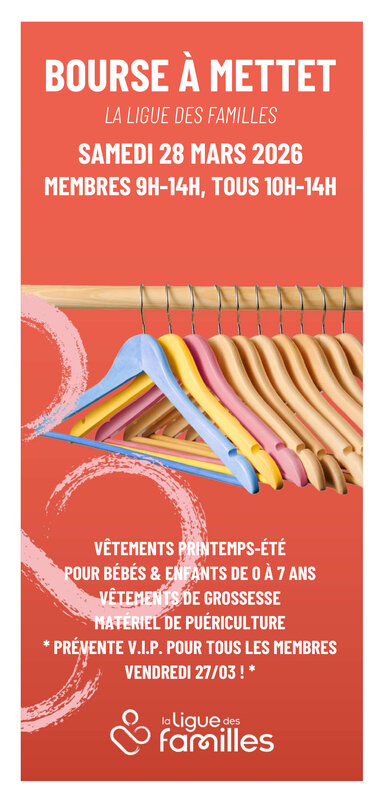 Loisirs Bourse vêtements Printemps-été bébés 0-7ans+ matériel puériculture.