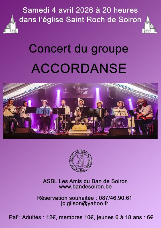 Concerts Groupe Accordance