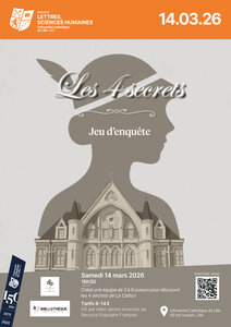 Loisirs Les 4 secrets - d enquête