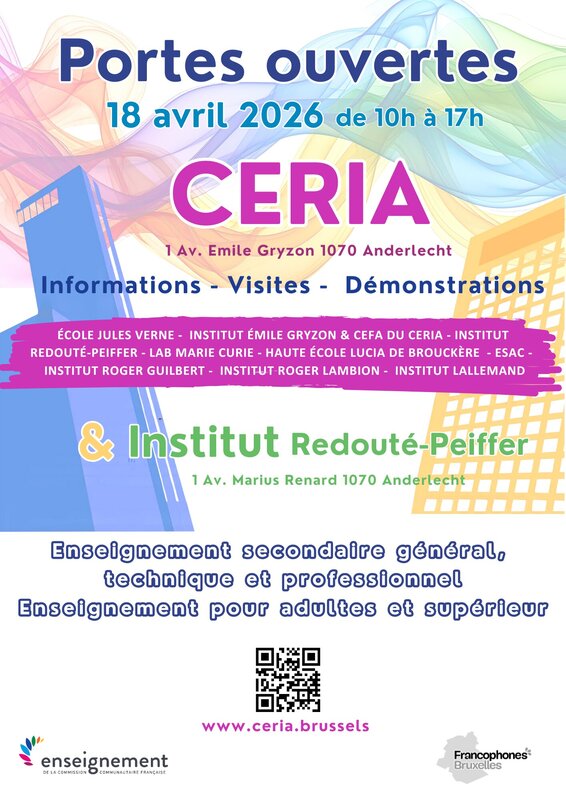 Loisirs Portes ouvertes le Campus Ceria l Institut Redouté-Peiffer