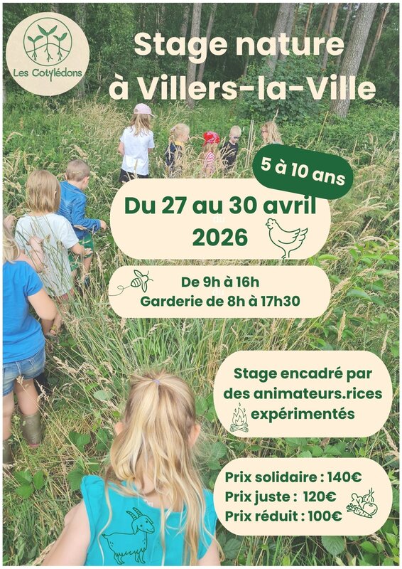 Stages,cours Stage nature pour enfants