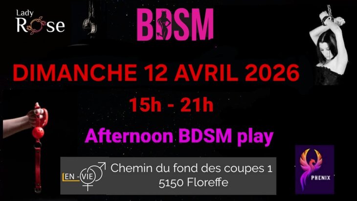 Soirées Afternoon and Play Bdsm