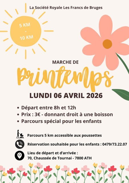 Loisirs Marche Printemps
