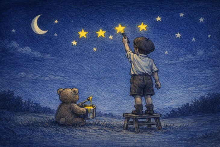 Loisirs La Langue française fête Dessine-moi étoiles